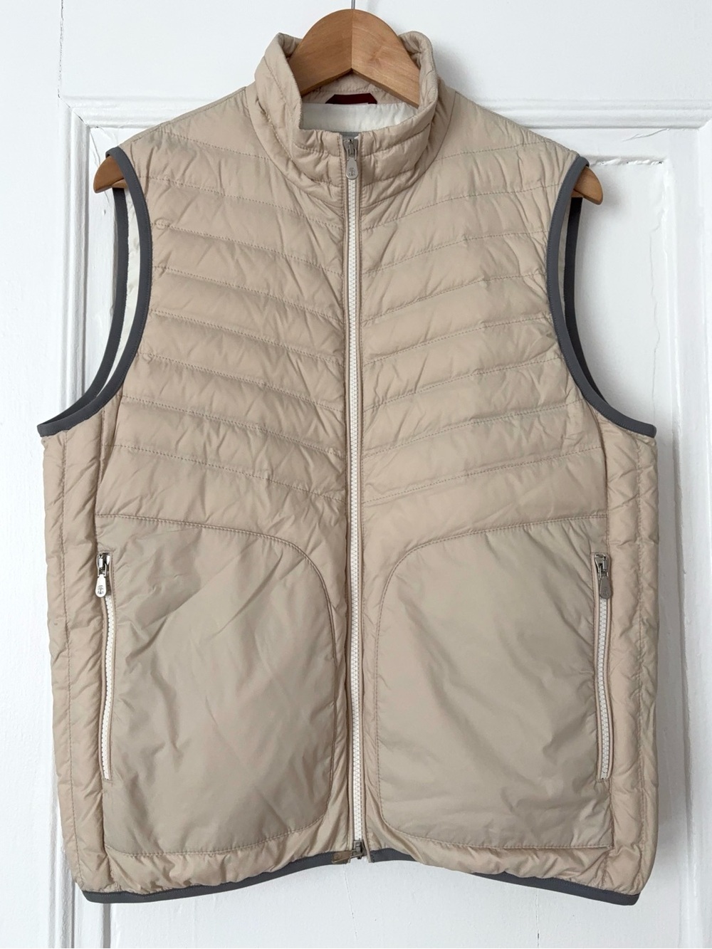 Brunello Cucinelli Down Padded Vest Made In Italy - Men’s Size Small
